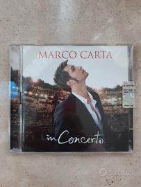 CD e DVD Album Marco Carta - In Concerto