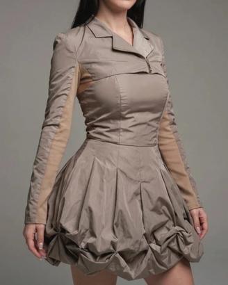 Vestito a palloncino e giacca coordinato Mary Depp