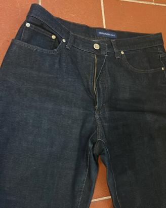 jeans vintage vita bassa Trussardi