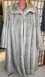 Pelliccia  visone argentato