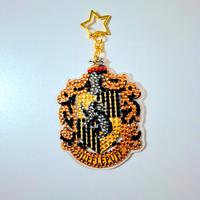 portachiavi Tassorosso fatto a mano 