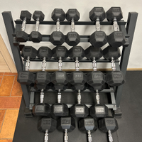 SET MANUBRI GOMMATI ESAGONALI