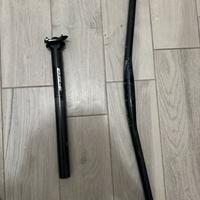 Manubrio FSA SL-K +Reggisella FSA SL-K Carbon