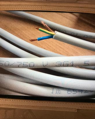 Cavi rame 3 x 1,5 pezzi di varie lunghezze
