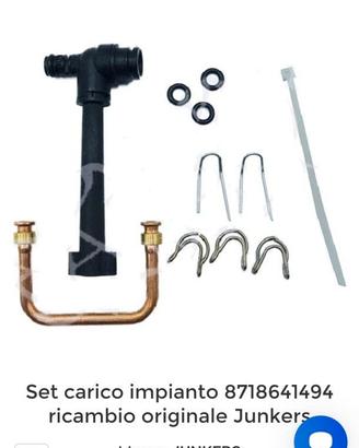 Set Carico Impianto Caldaia Bosch/Junkers