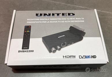 Ricevitore digitale terrestre DVB-T2 HEVC