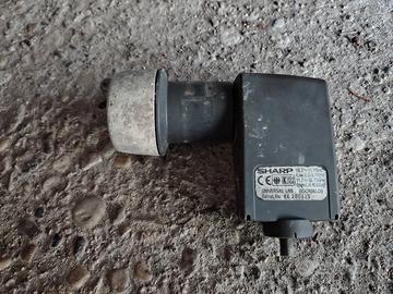 fuoco, testa, LNB Sharp per antenna satellitare 