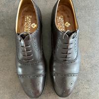 Scarpe derby testa di moro