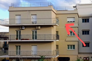 Appartamento luminoso e centrale con box e terreno