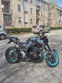 Yamaha MT-03 Cyan Storm