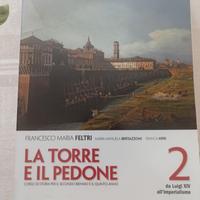 LA TORRE E IL PEDONE 2 LIBRI SCOLASTICI SUPERIORI 