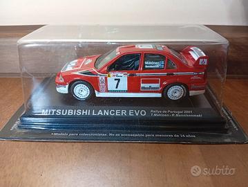 Mitsubishi Lancer Evo 6  2001 - 1/43 - Altaya 