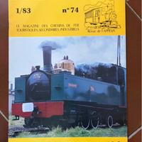 rivista treni l' APPEVA voie étroite n 74  1983