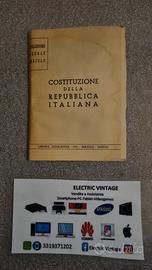8189N-Libro Costituzione Della Repubblica Italiana