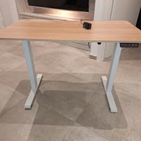 Scrivania motorizzata regolabile 110x60