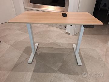 Scrivania motorizzata regolabile 110x60