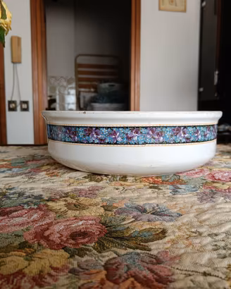 Set Lavabo Vintage – Brocca e Catino "Verbanum Sto