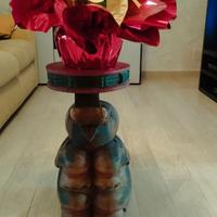 Elefante in legno etnico