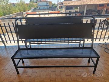Panchina da giardino in ferro – Solida e in ottime