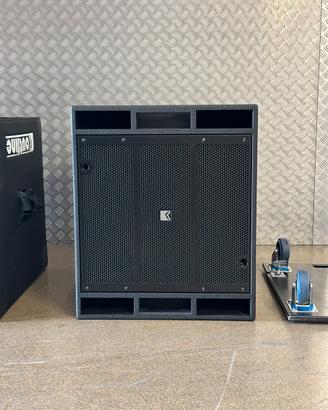 SUBWOOFER OUTLINE DVS 118 SW carrello e copertina