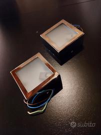 Faretti da parete quadrati