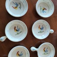 6 piatti in ceramica di Grottaglie - fine '900