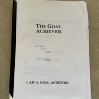 The goal achiever 