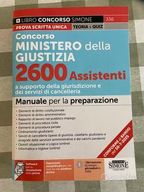 Manuale preparazione Concorso Ministero Giustizia