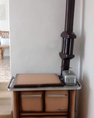 putage' stufa-cucina legna 96 x 62  h 77-100 cm