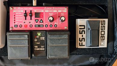 loop station boss RC-30 + pedale switch Boss FS-5U