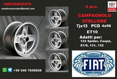 Campagnolo stellone 7x13 et10 4x98 Fiat 124 128