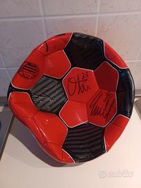 pallone Milan Autografato Leao Gimenez Thiaw Musah