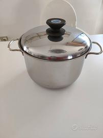 PENTOLE ACCIAIO INOX CON ACCESSORI