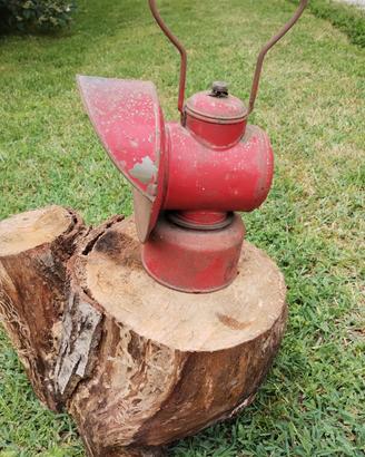 lampada a carburo d'epoca