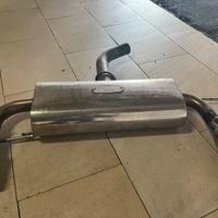 Scarico sportivo per Golf / Scirocco -