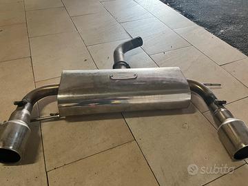Scarico sportivo per Golf / Scirocco -
