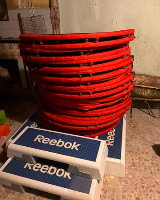 step reebook,trampolini tox ,spri ng energie 