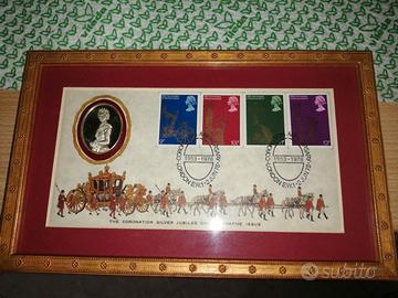 BUSTA VINTAGE INGLESE COMMEMORATIVA