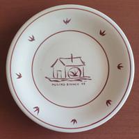 piatto ceramica MULINO BIANCO 1979 rondini