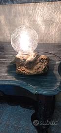 Lampada in pietra naturele