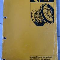Catalogo gruppi frizione per vetture anni 90