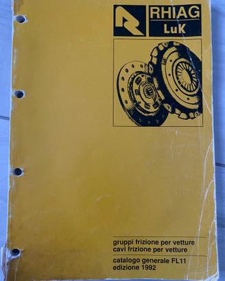 Catalogo gruppi frizione per vetture anni 90