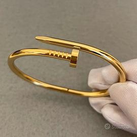 Bracciale Cartier a chiodo placcato oro