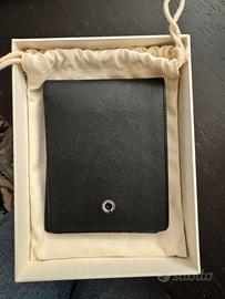 Portafoglio Graf von Faber-Castell in pelle NUOVO