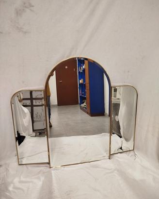 specchiera Iotti a tre ante anni 70 