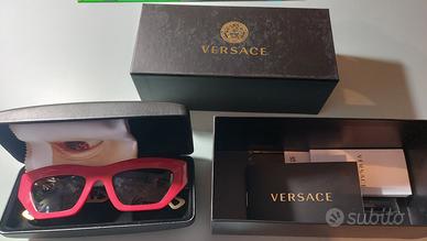 occhiale da sole VERSACE Cat Eye 90s Vintage Logo