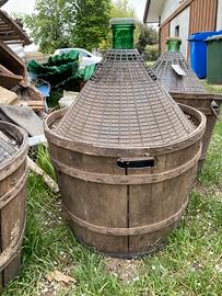 Damigiane di varie misure 54lt. 34lt