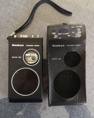 Registratore portatile Sankyo microcassette