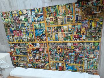 Quadro puzzle 18000 Ravensburger libreria magica