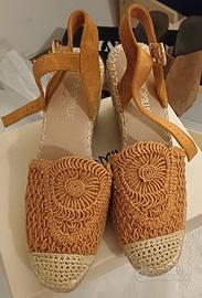 Bellississimi sandali espadrillas con zeppa